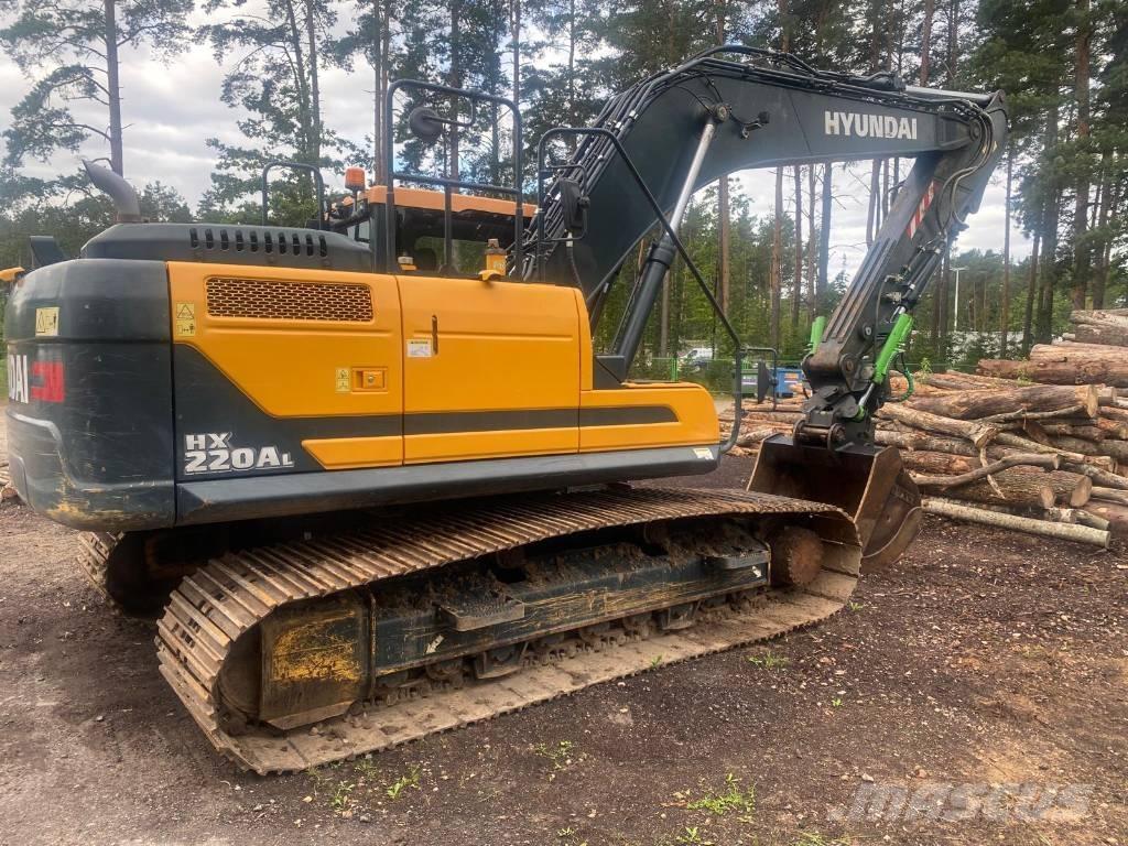 Hyundai HX 220 AL Bageri gusjeničari