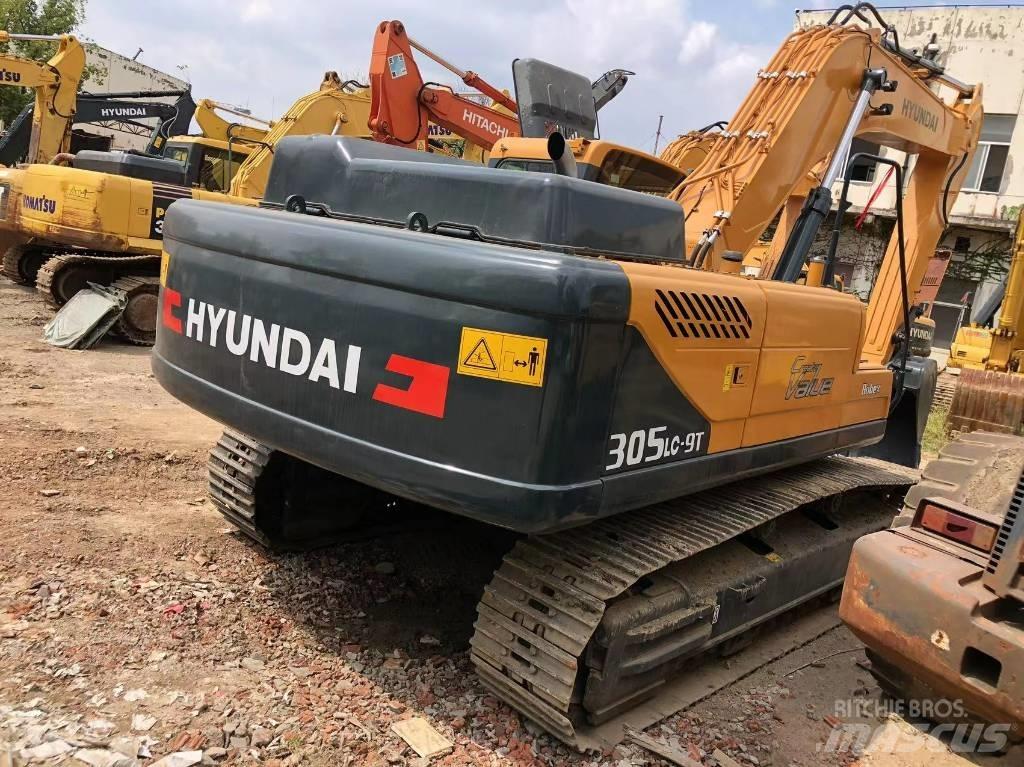 Hyundai 305lc-9 Bageri gusjeničari