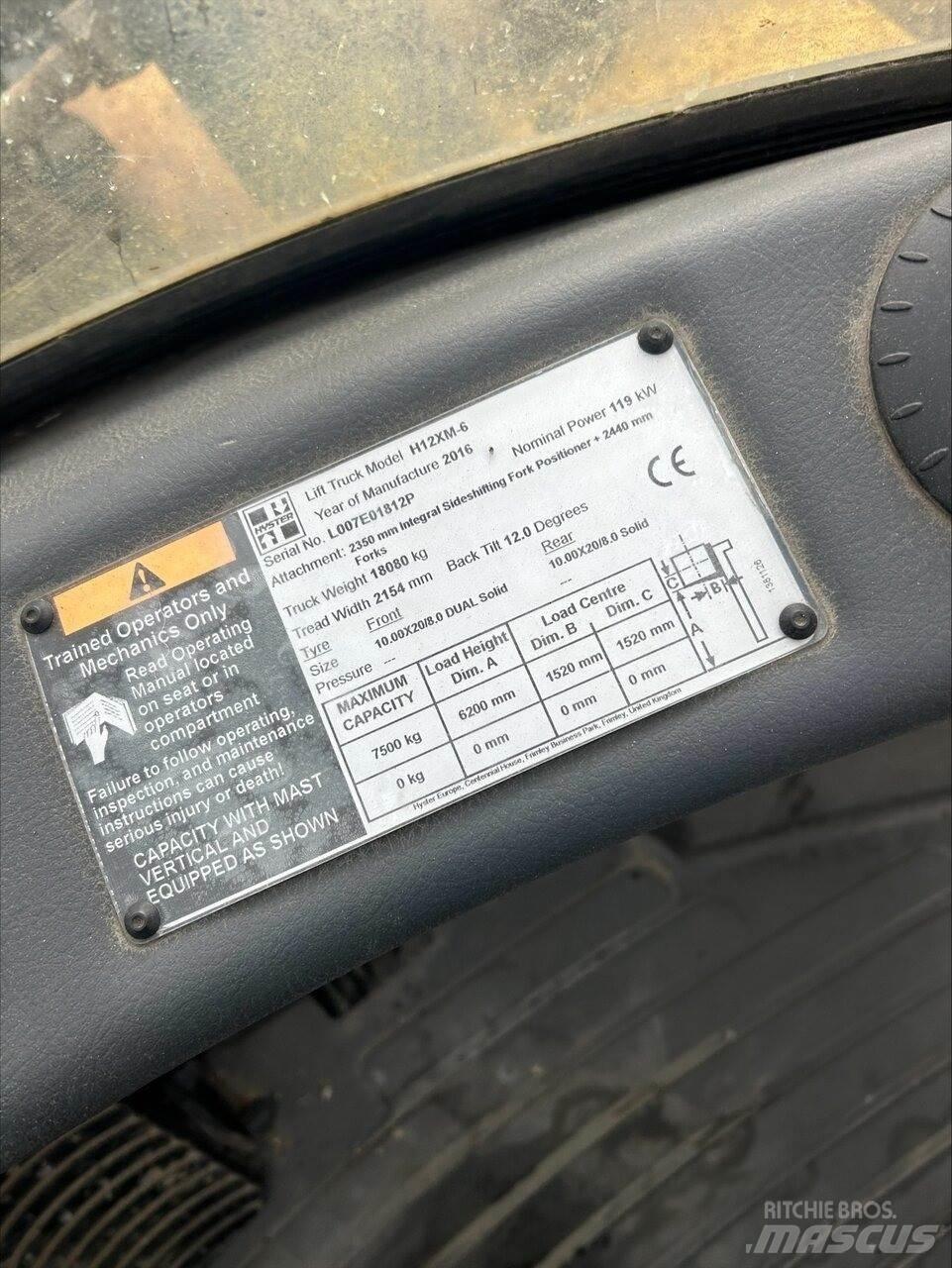 Hyster H12.00XM6 Dizelski viličari