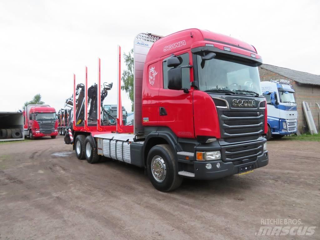 Scania R 450 Kamioni za drva