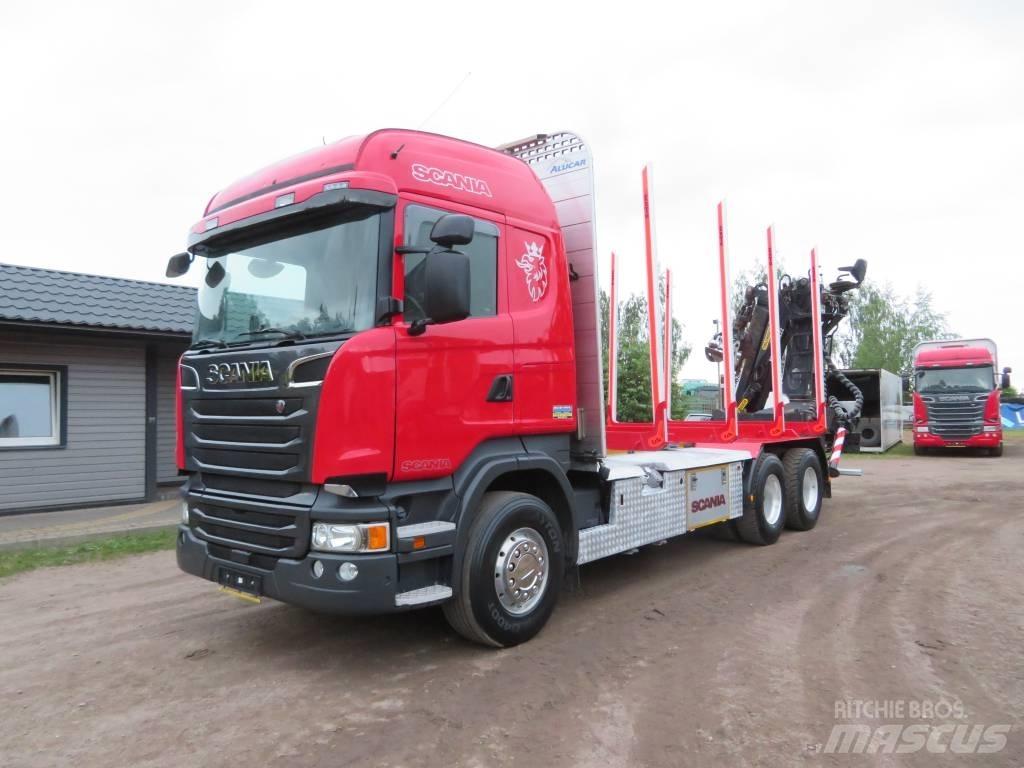 Scania R 450 Kamioni za drva