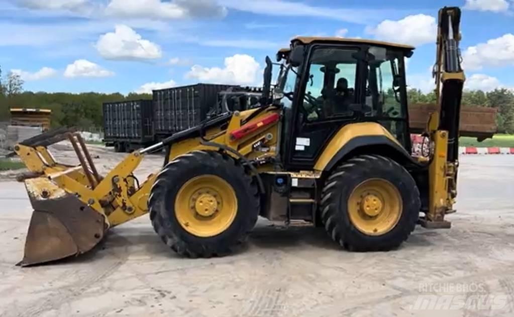 CAT 444 E 4x4 Utovarni rovokopači