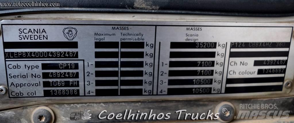 Scania 124C 360 Kiper kamioni