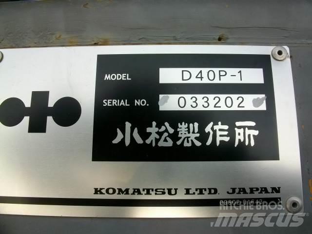Komatsu D 40 P Buldožeri gusjeničari