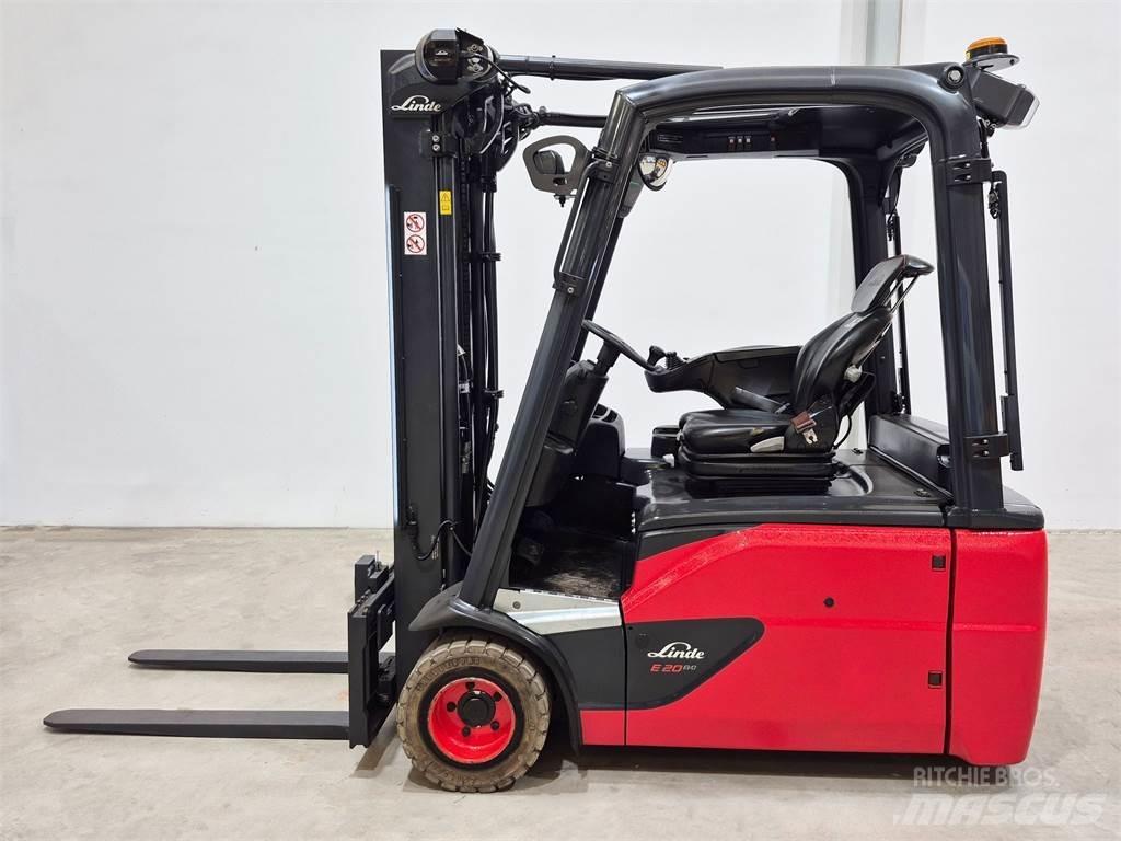 Linde E20L 02 386 Električni viličari