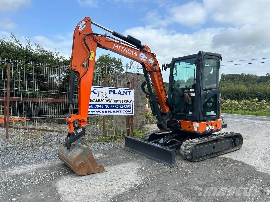 Hitachi ZX 38 U-6 Mini bageri <7t