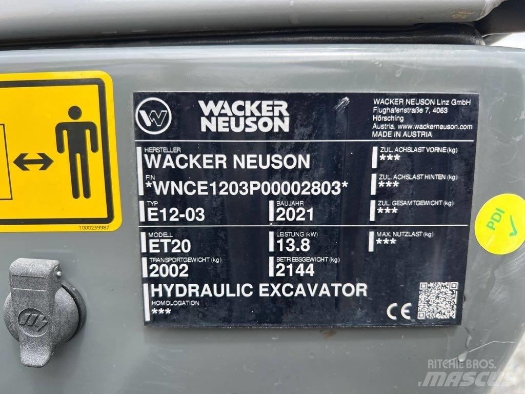 Wacker Neuson ET20 Bageri gusjeničari