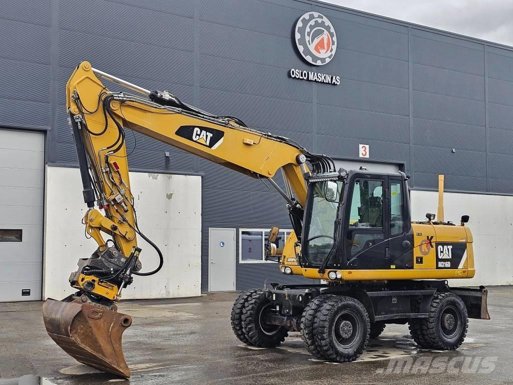 CAT M 316 D Bageri na kotačima