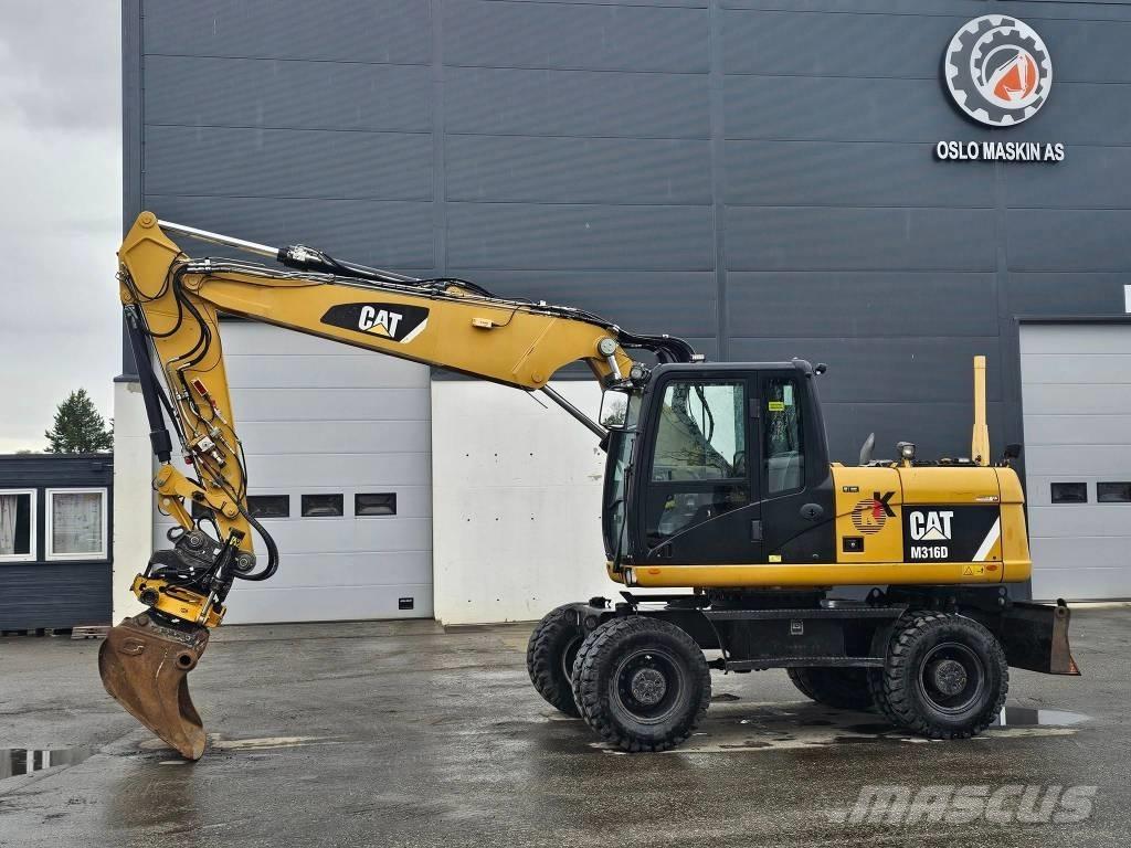 CAT M 316 D Bageri na kotačima