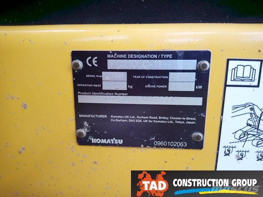 Komatsu PC210LC-11 Bageri gusjeničari