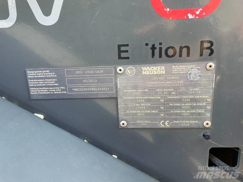 Wacker Neuson DV 90 Demperi za gradilišta