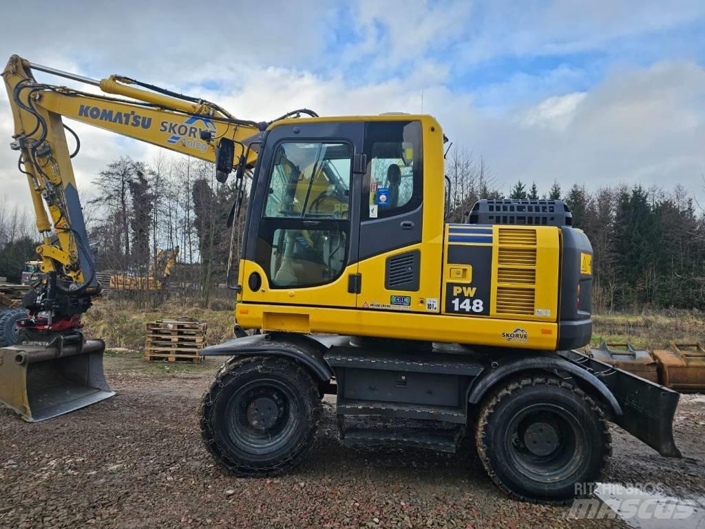 Komatsu PW148-8 Bageri na kotačima