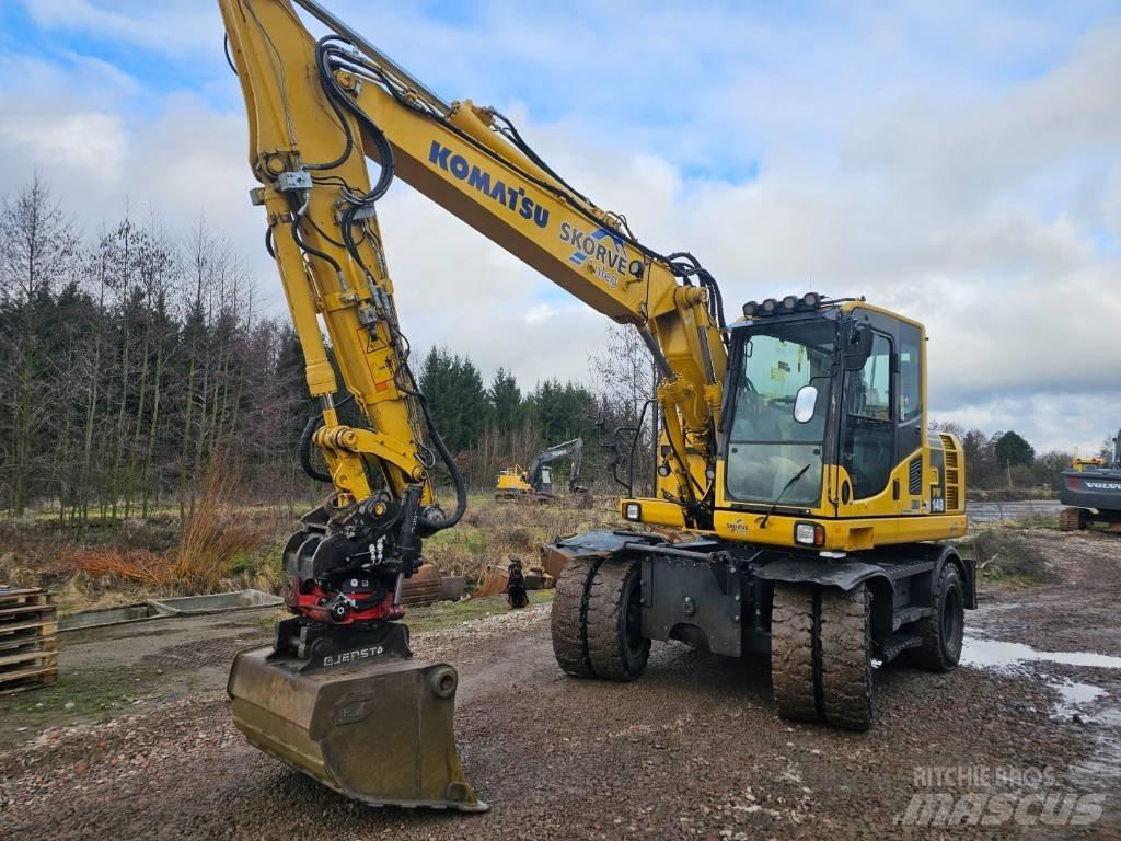 Komatsu PW148-8 Bageri na kotačima