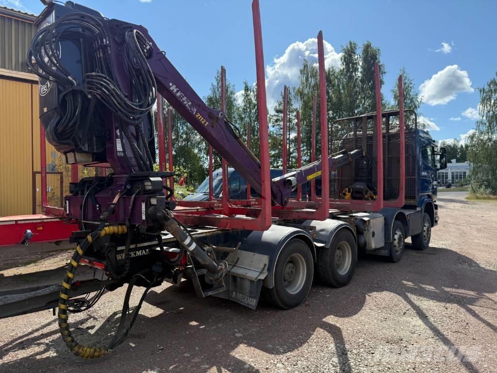 Scania R 580 Kamioni za drva