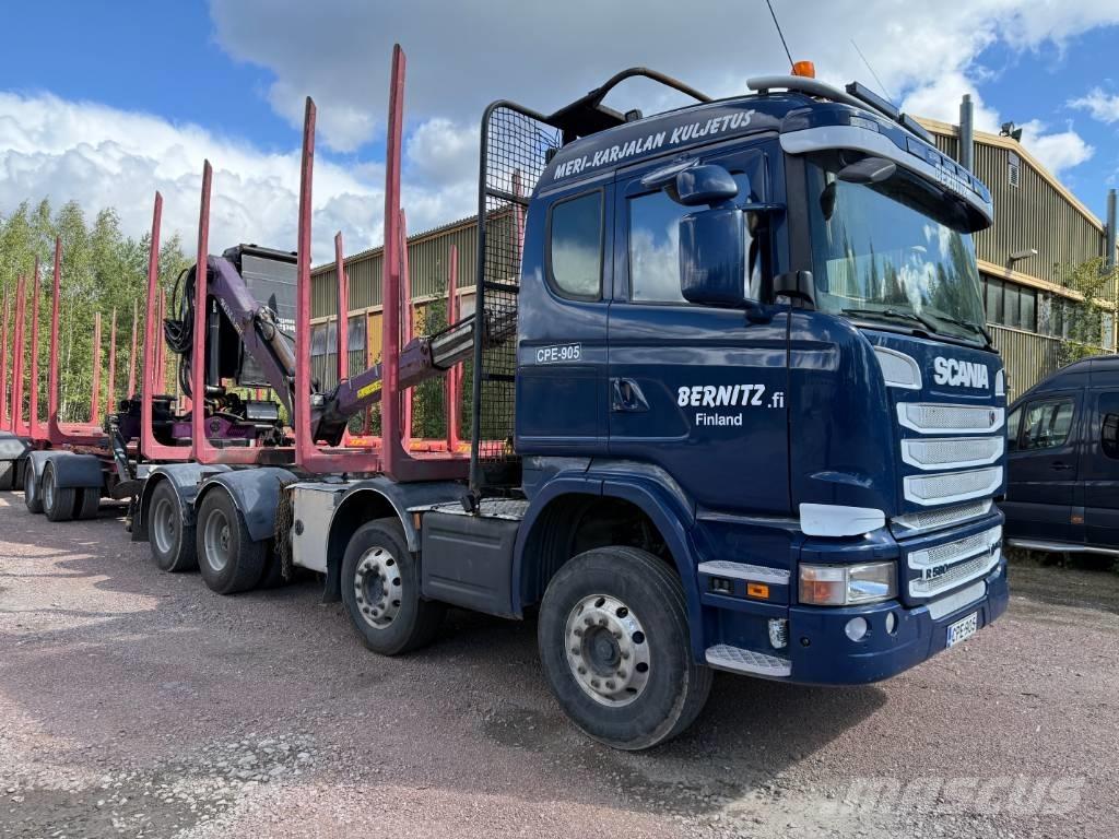 Scania R 580 Kamioni za drva