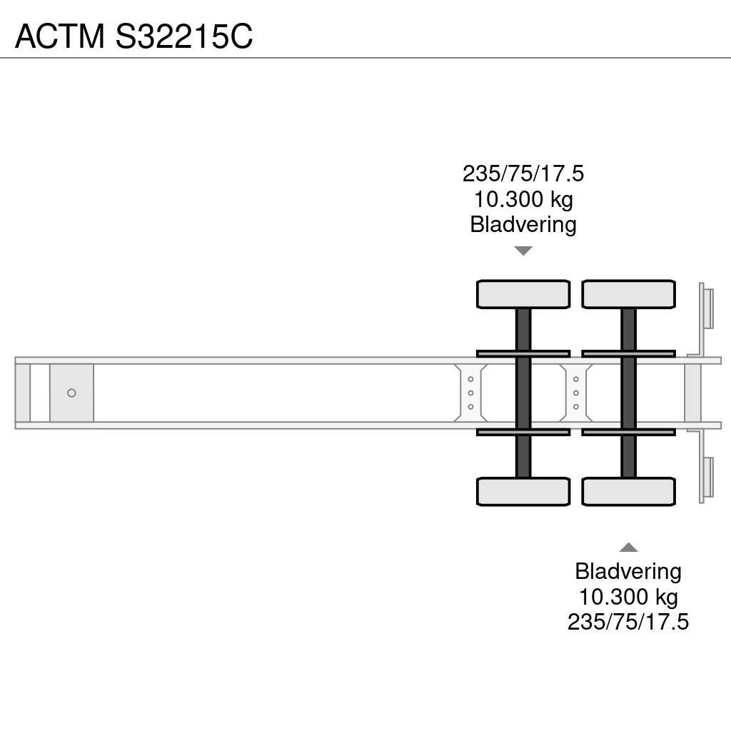 Actm S32215C Nisko-utovarne poluprikolice