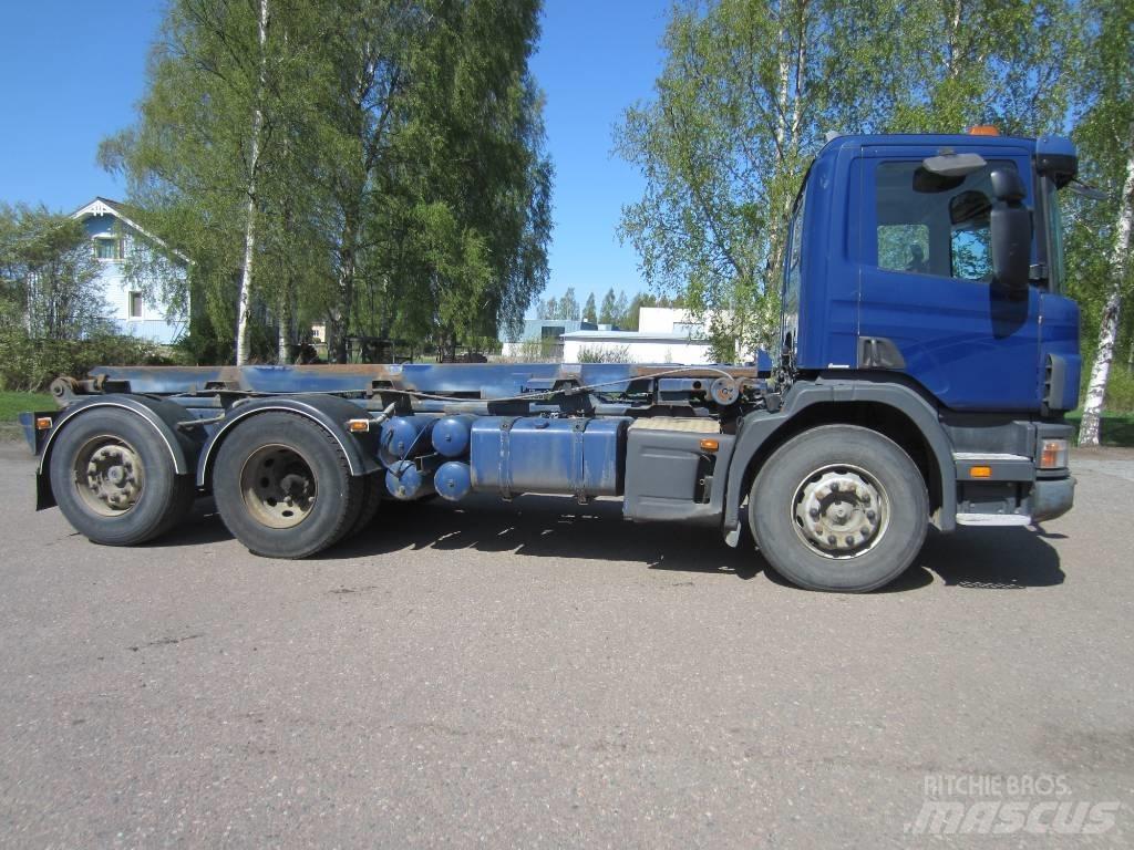 Scania P114 GB Demontažnii kamioni za podizanje kabela