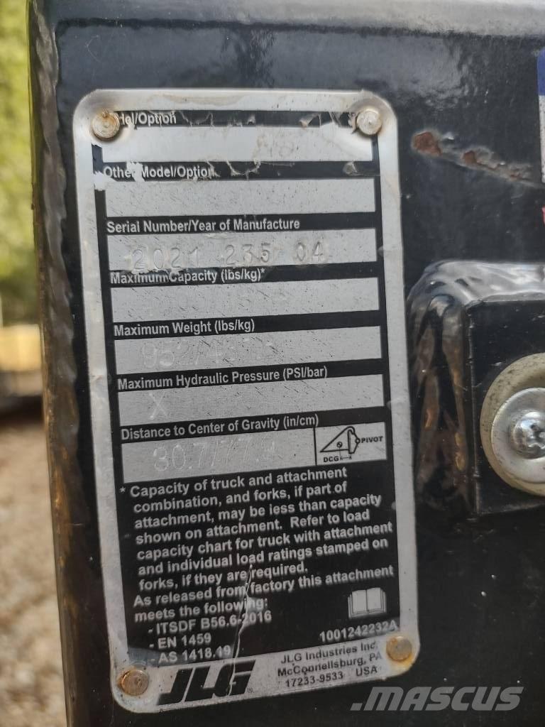 JLG X 13 JP Ostale komponente