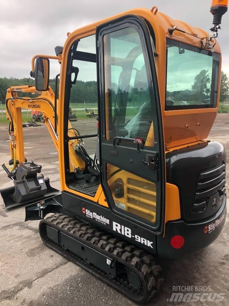 Hyundai R18 - 9AK Mini bageri <7t