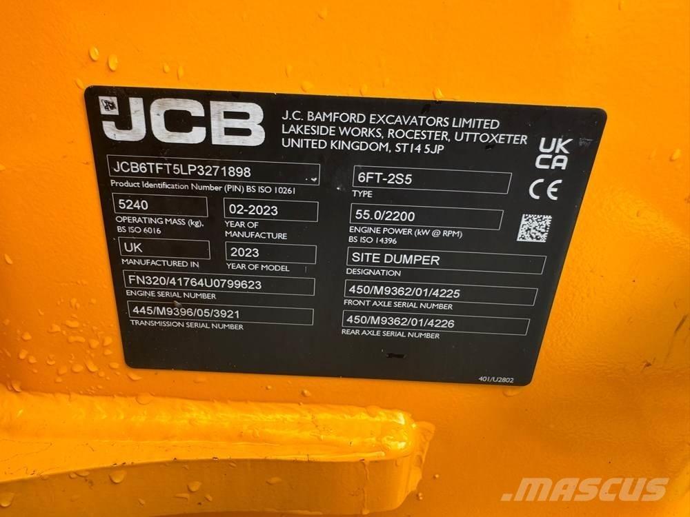 JCB 6T-2FT Demperi za gradilišta