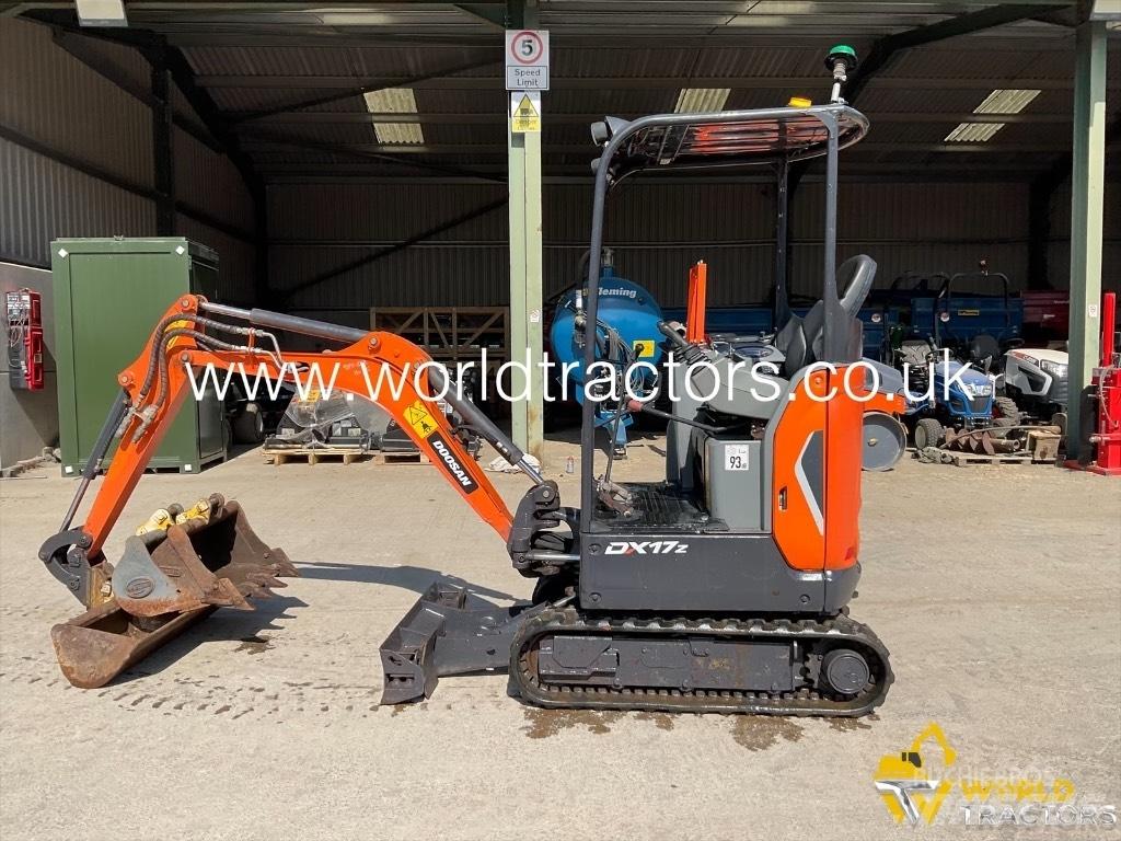 Doosan DX 17 Mini bageri <7t
