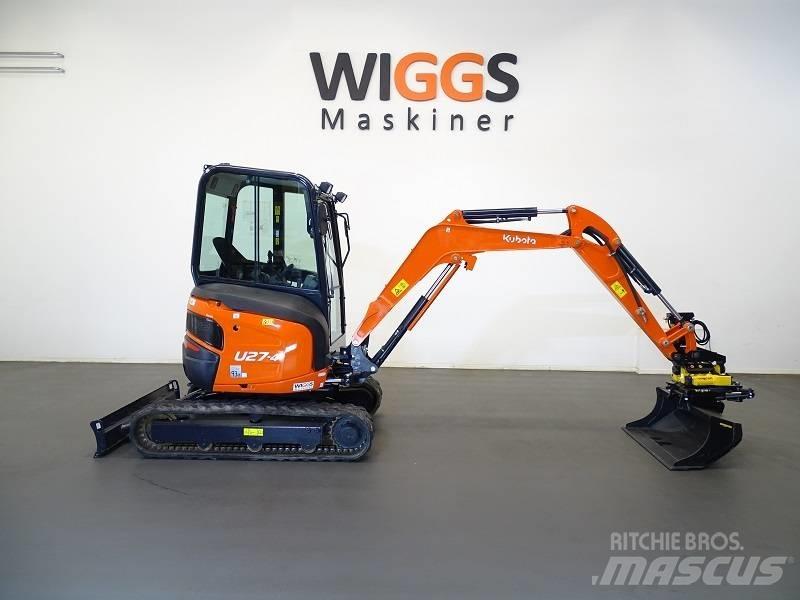 Kubota U 27-4 Mini bageri <7t