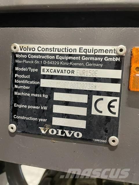 Volvo EWR150E Bageri na kotačima