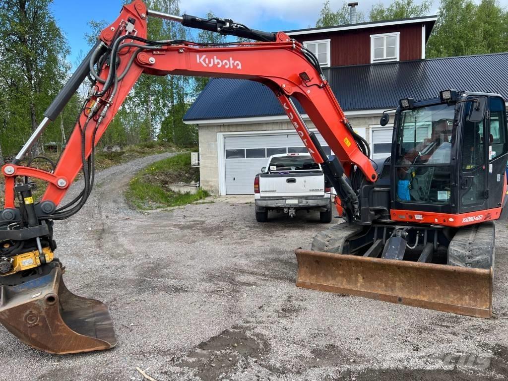 Kubota KX 080-4 Midi bageri 7t – 12t