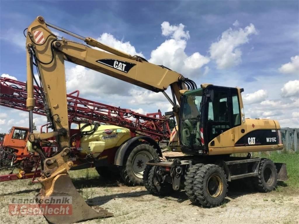 CAT m 315c Bageri na kotačima