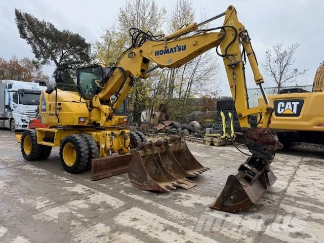 Komatsu PW 118 MR-8 Bageri na kotačima