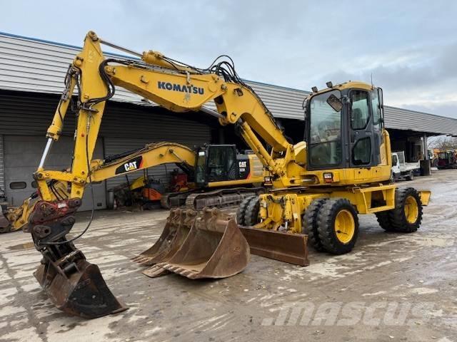 Komatsu PW 118 MR-8 Bageri na kotačima