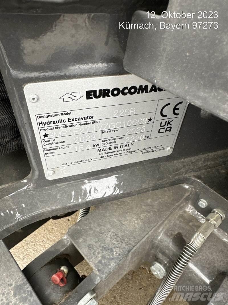 Eurocomach 22SR Mini bageri <7t