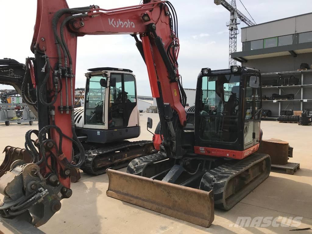 Kubota KX 080-4 Midi bageri 7t – 12t