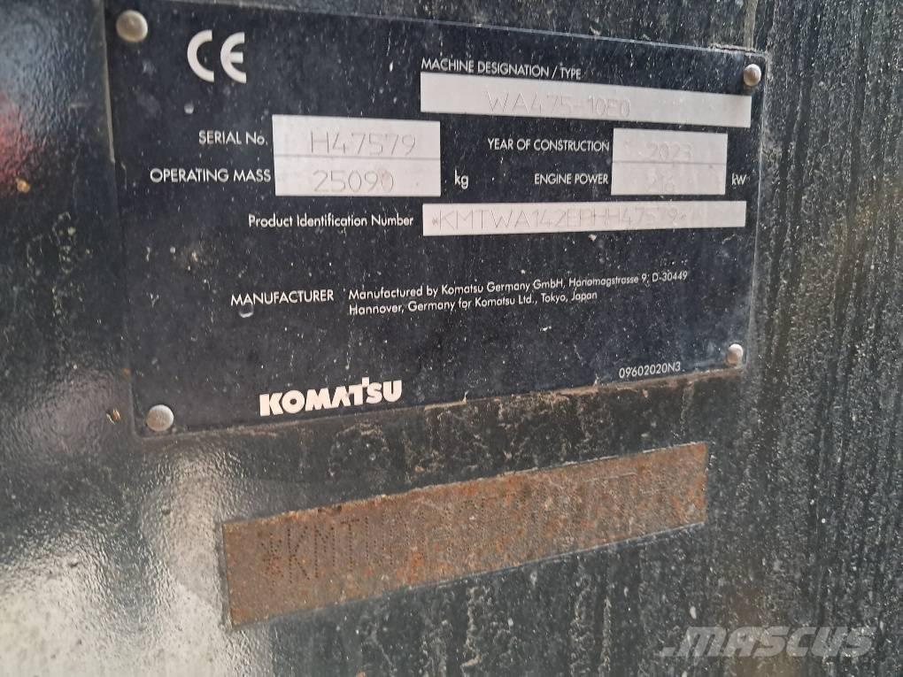 Komatsu WA475-10E0 Utovarivači na kotačima