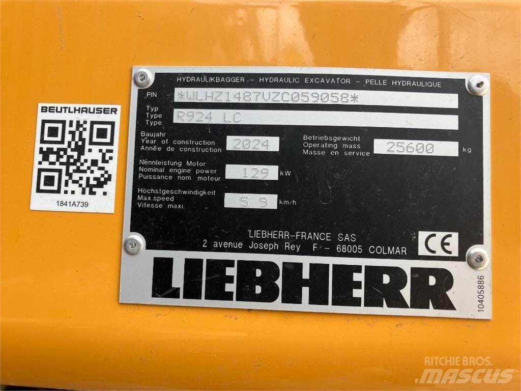 Liebherr R924 Bageri gusjeničari