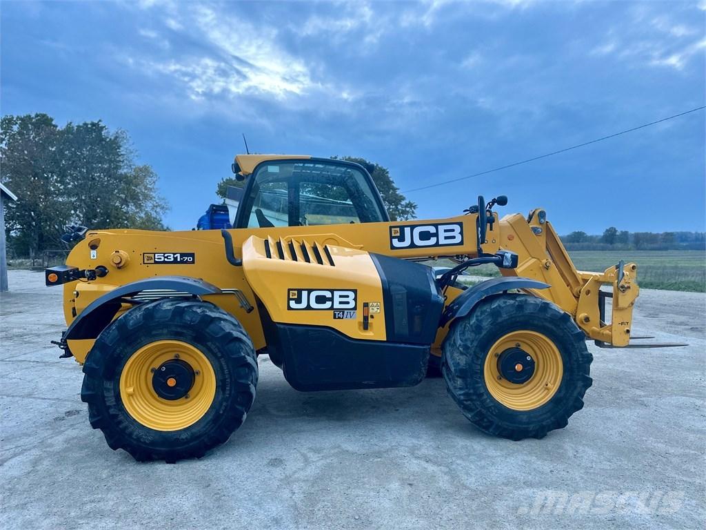 JCB 531-70 Agri Poljoprivredni teleskopski utovarivači