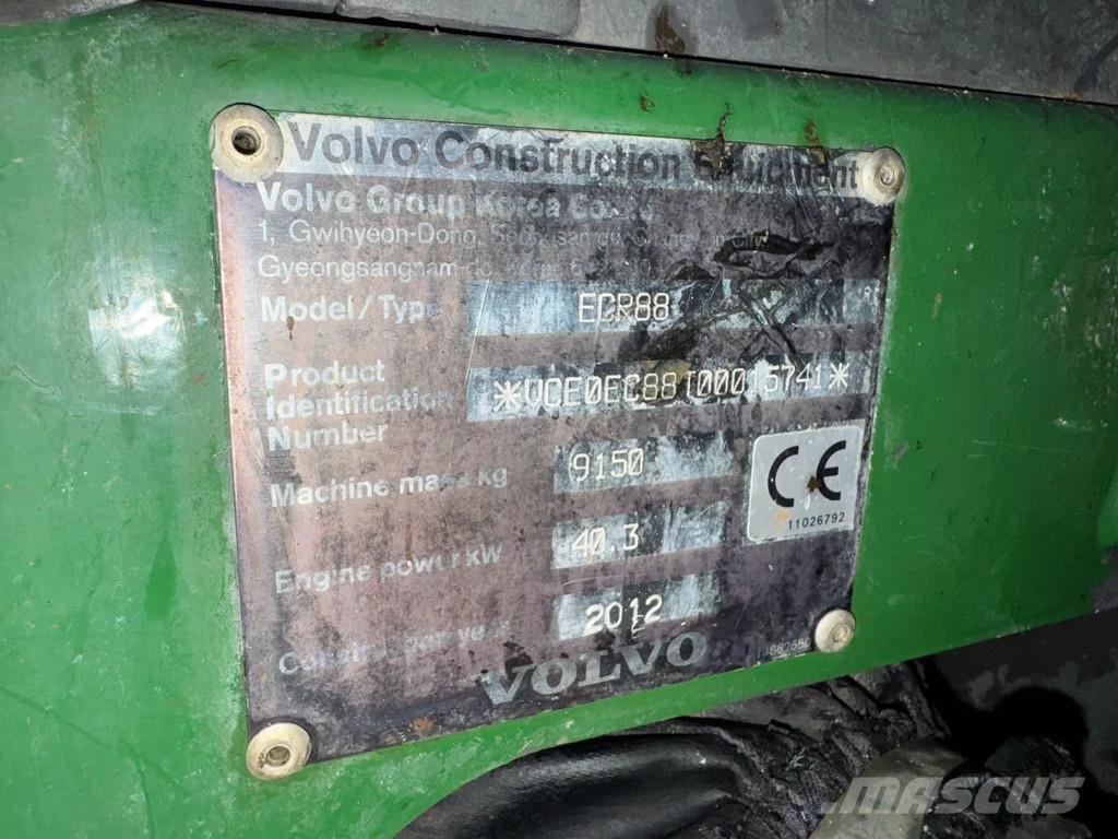 Volvo ECR88 Mini bageri <7t