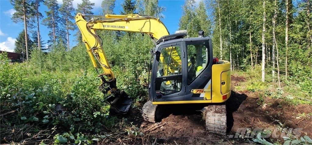 New Holland E75CSR Bageri gusjeničari
