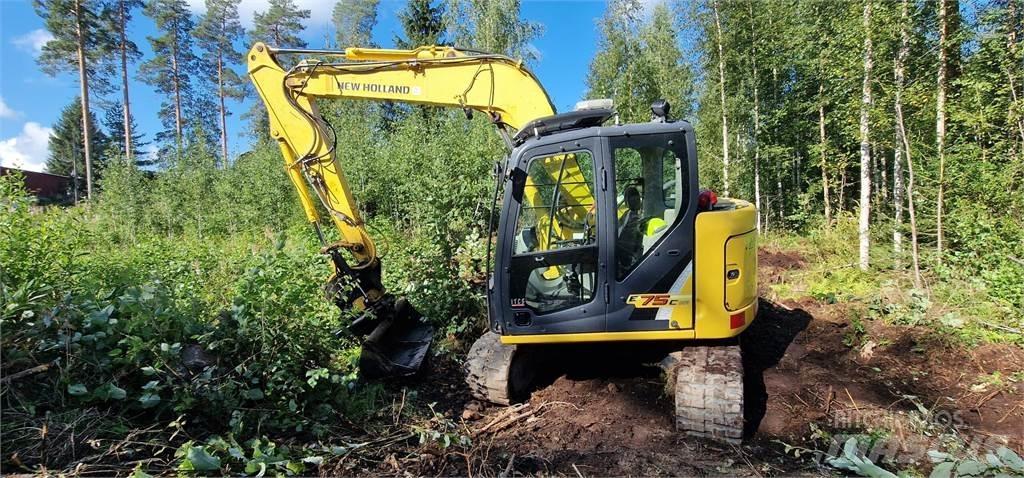 New Holland E75CSR Bageri gusjeničari