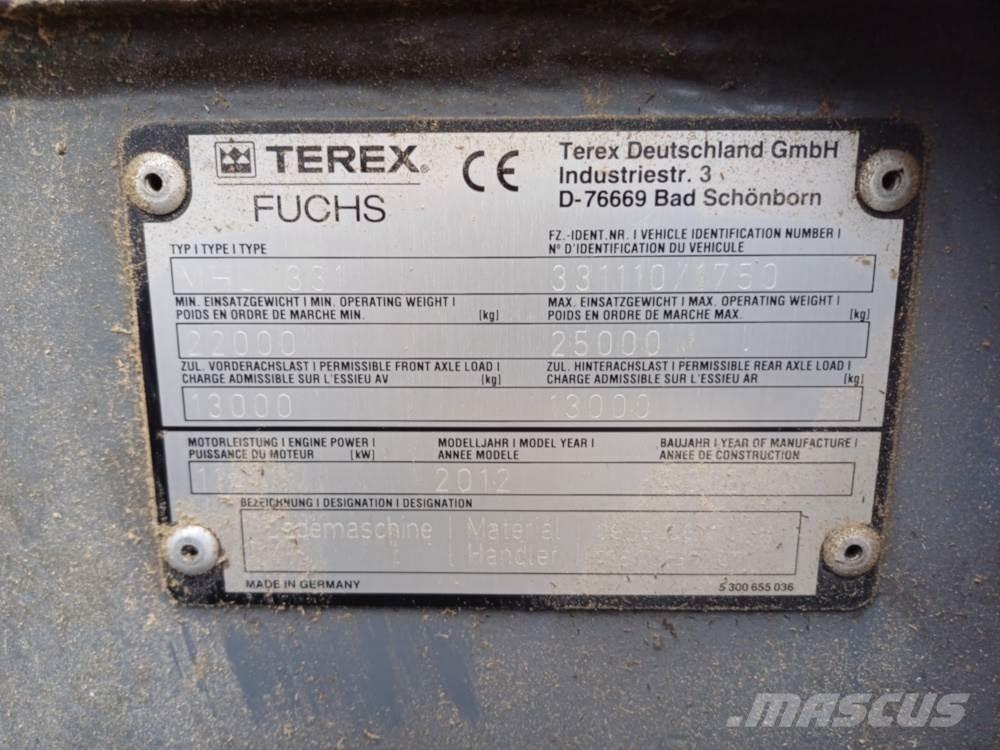 Fuchs MHL 331 Bageri za manipuliranje materijalom / otpadom