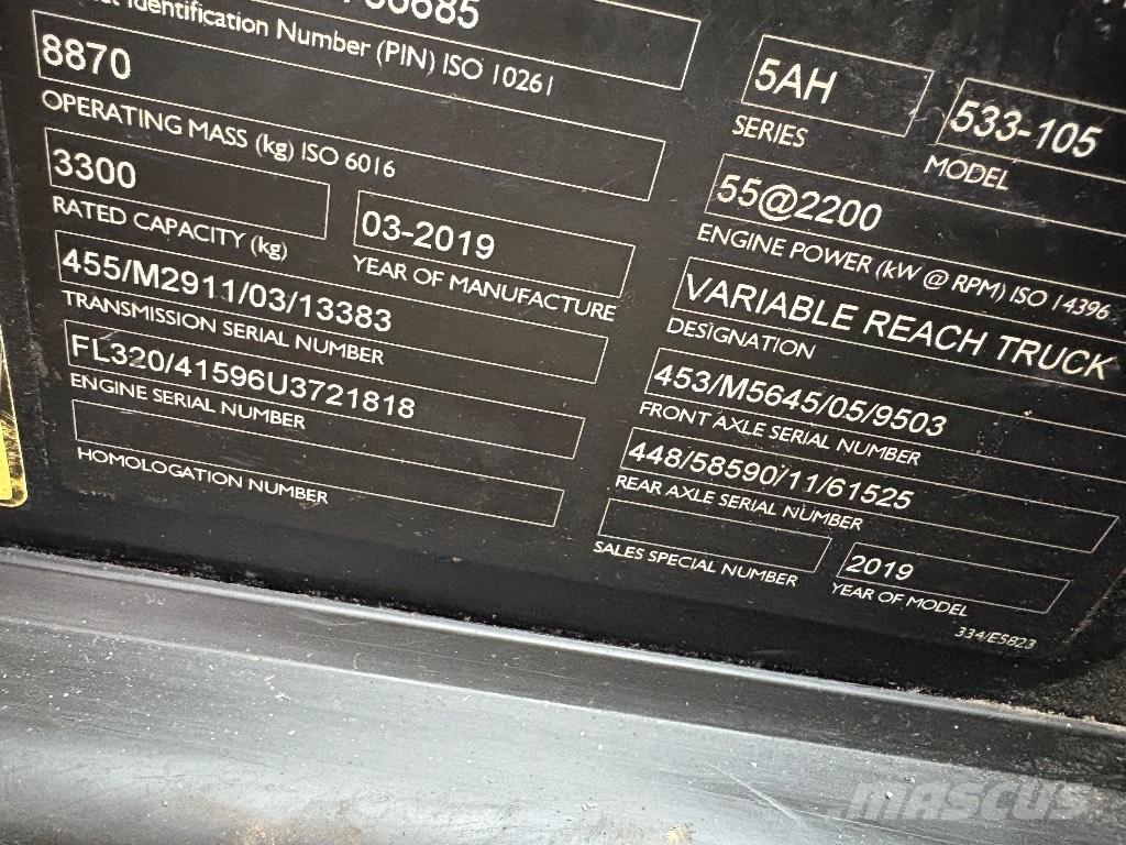 JCB 533-105 Teleskopski viličari