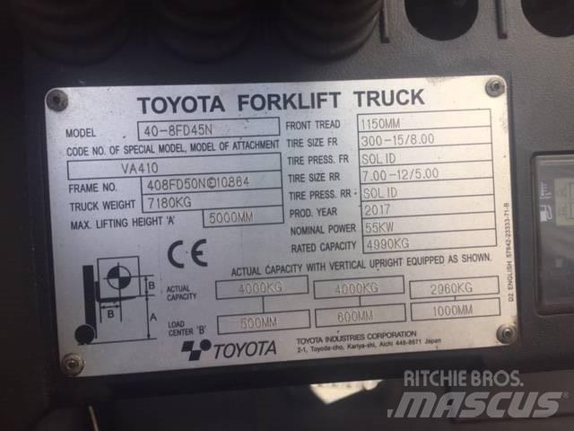 Toyota 40-8FD45N Dizelski viličari