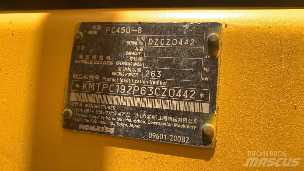 Komatsu PC450 Bageri gusjeničari