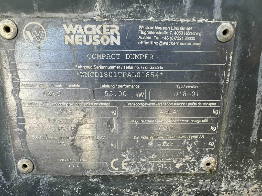 Wacker Neuson DW 60 Demperi za gradilišta
