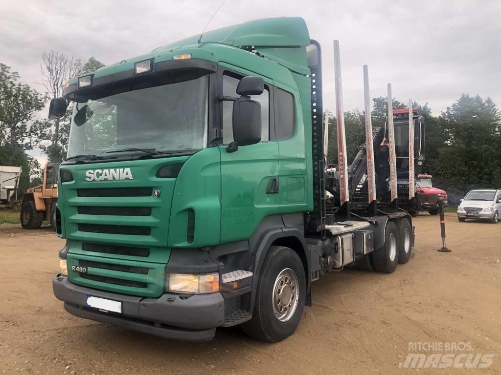 Scania R 480 Kamioni za drva