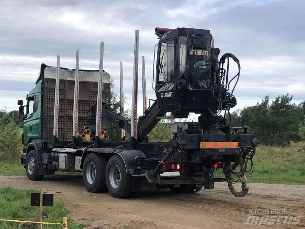 Scania R 480 Kamioni za drva