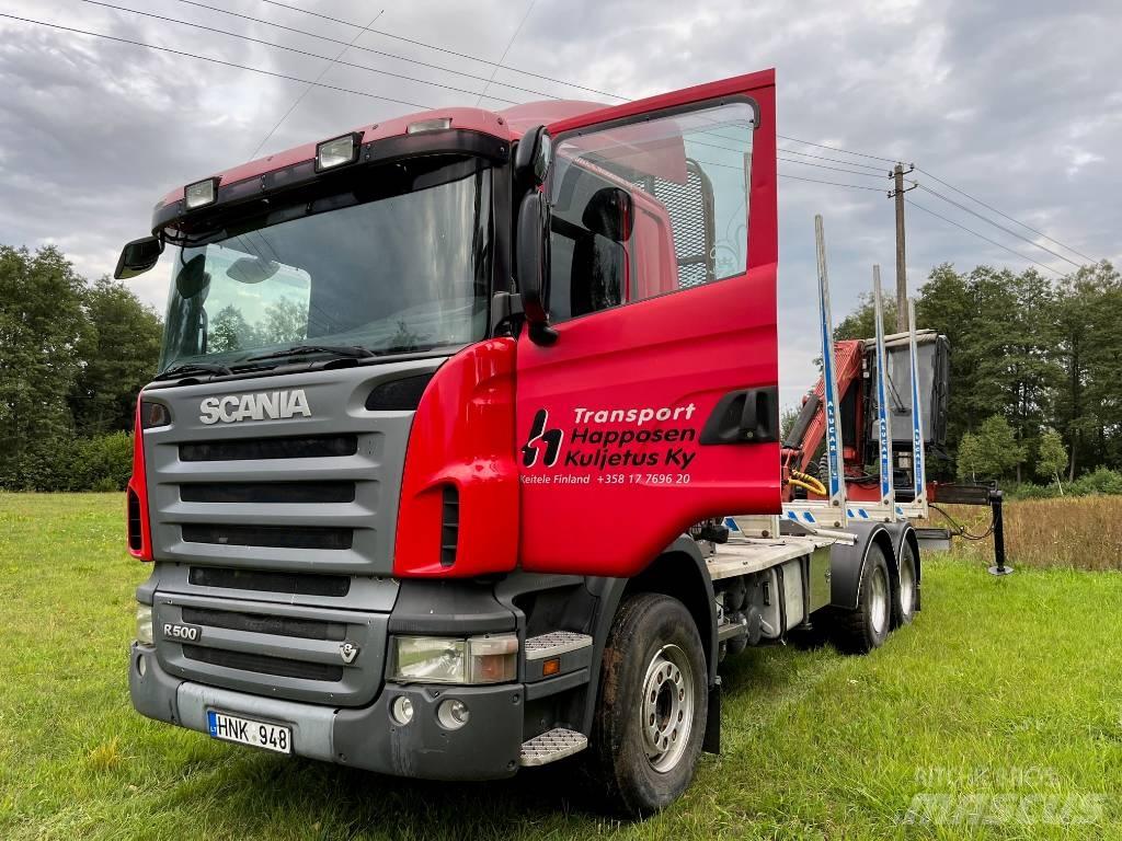 Scania R 500 Kamioni za drva