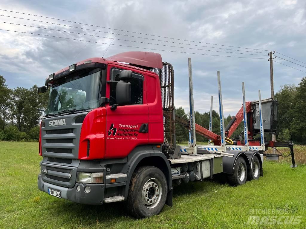 Scania R 500 Kamioni za drva