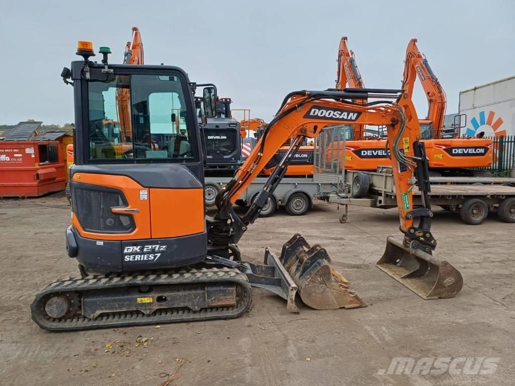 Doosan DX 27 Z - 7 Mini bageri <7t