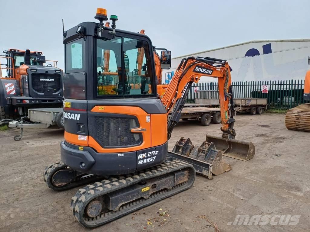 Doosan DX 27 Z - 7 Mini bageri <7t